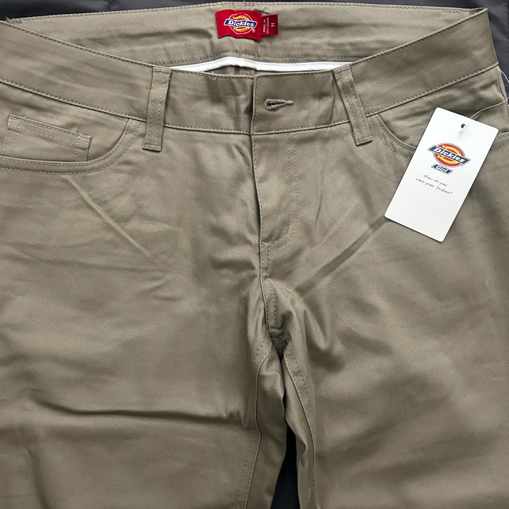 *NEW* Dickies skinny pants. Tan. Size 11